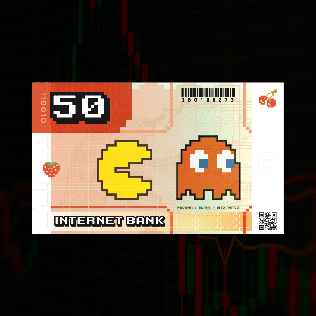 Pacman banknote